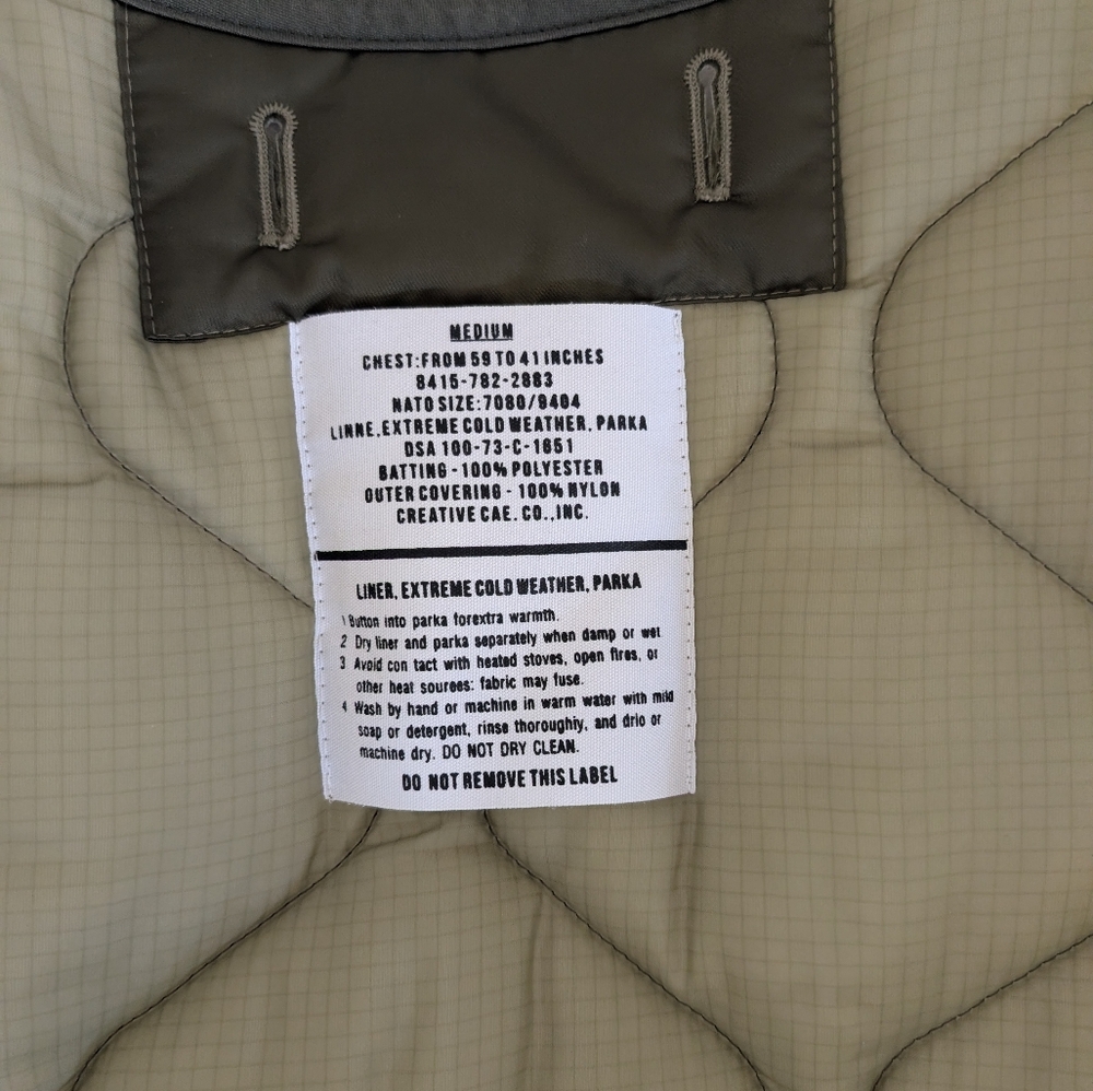 The Frankie Shop Teddy Quilted Jacket Olive Green XS/S - Picture 3 of 6